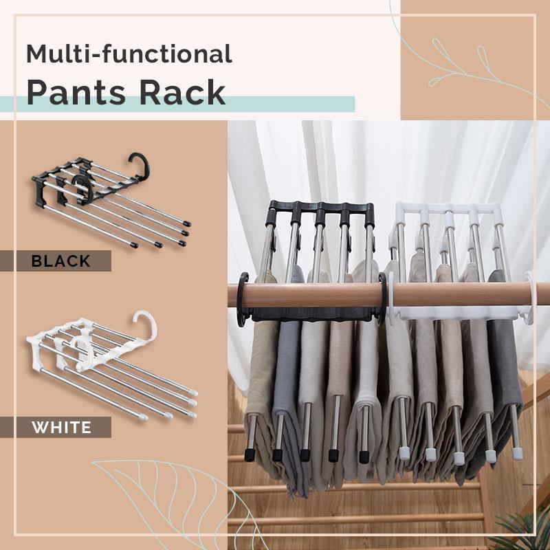Multifunctional pants rack