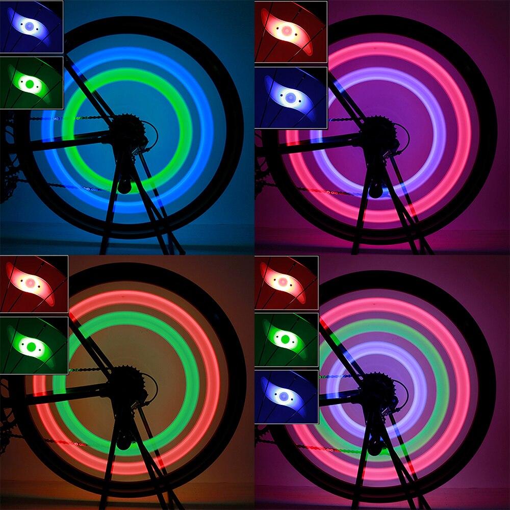GloBike - LED Bicycle Wheel Light with Clip-On Installation