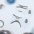 Eyeliner stencil tool (2 pieces)