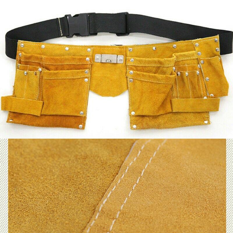 Tool bag with adjustable waist belt - Tool belt for men