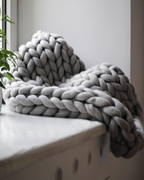 Knitted Asymmetrical Women's Sweater