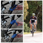 Tool for cleaning the bicycle chain