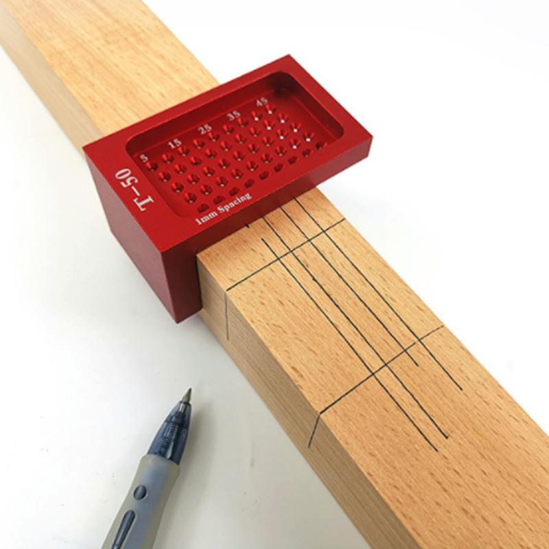 50-hole positioning T-shape ruler