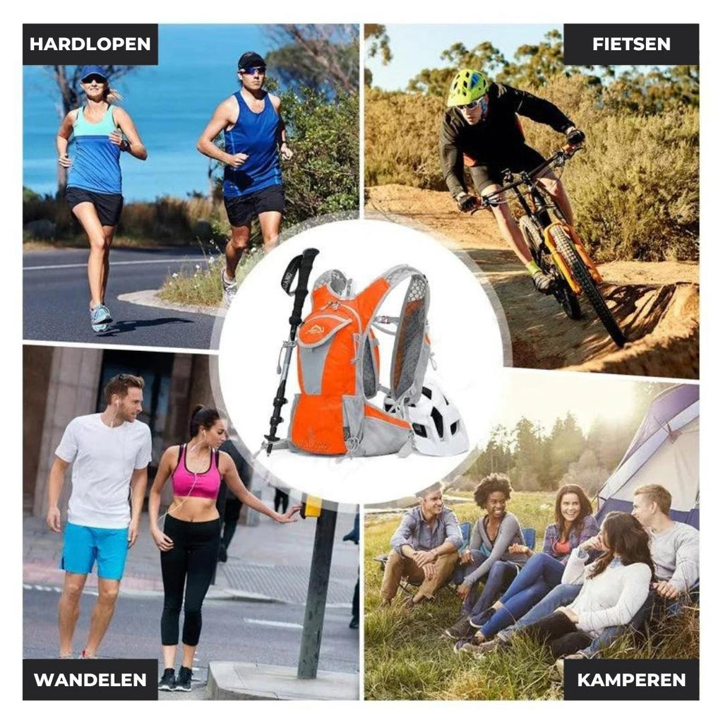 TravelLite Backpack - Ultralight Hydration with Integrated Water Tank
