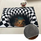 (Halloween Promotion) Clown Trap Visibility Rug for Halloween