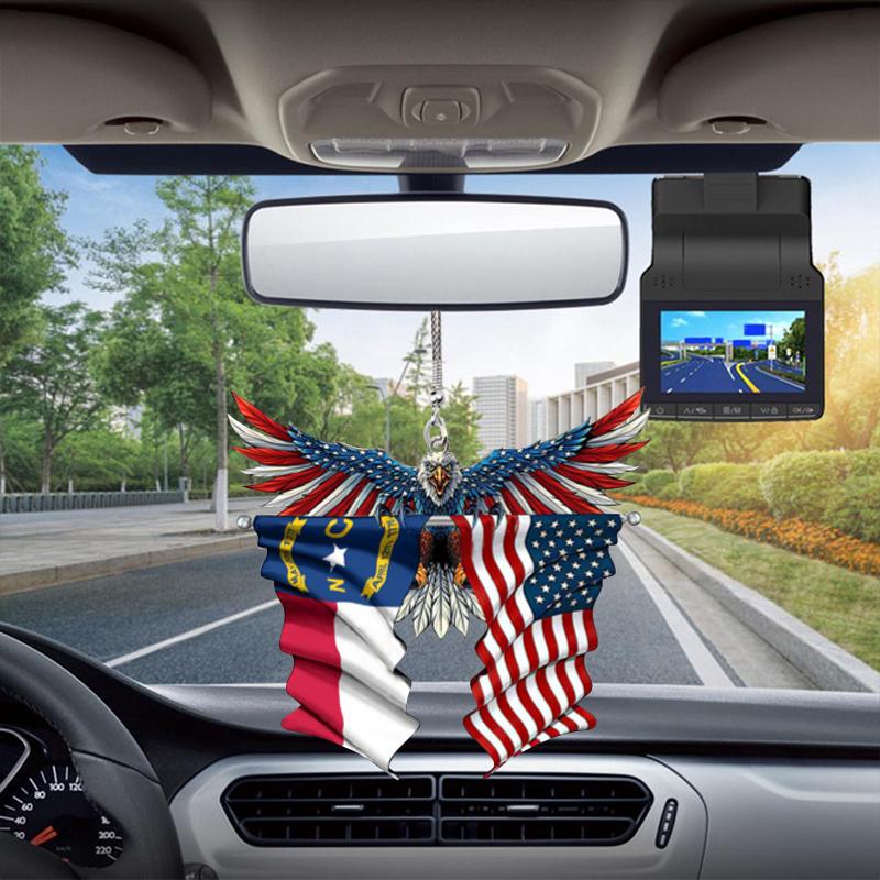 Eagle Flag Hanging Ornaments for Car