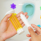 Toilet cleaning gel