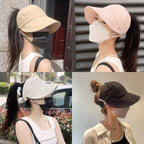 Outdoor UV Protection Hollow-Top Sun Hat