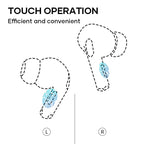Noise-cancelling Bluetooth earbuds