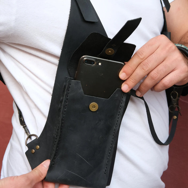 Medieval Steampunk Retro Shoulder Bag with Shoulder Strap