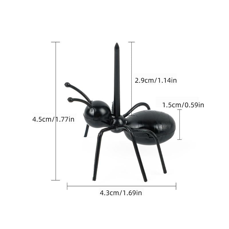 Busy Ants Move Fruit Fork