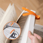 Bookmark made of silicone