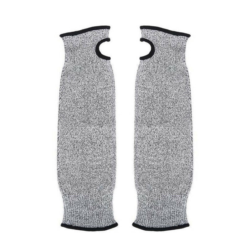 Cut-resistant arm guard sleeves