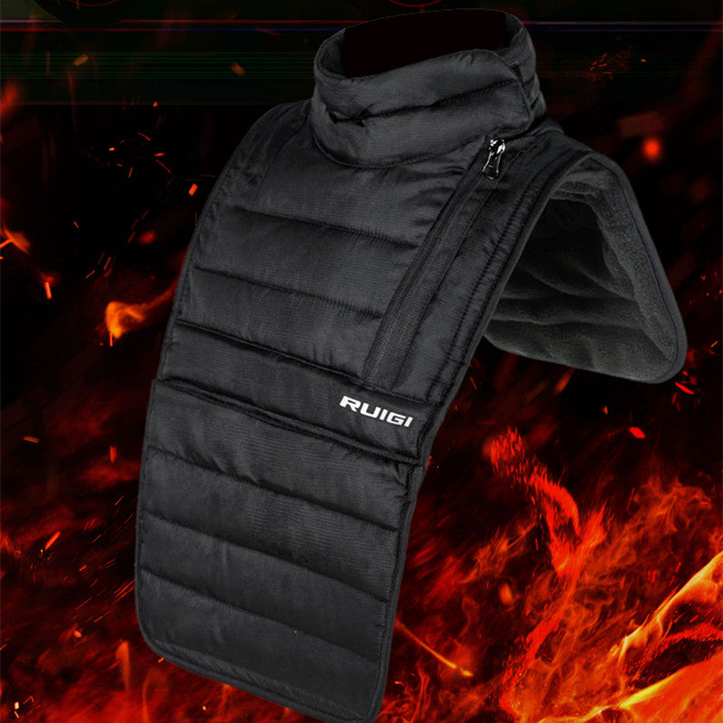 Detachable Extended Chest Protection And Cold Protection Scarf