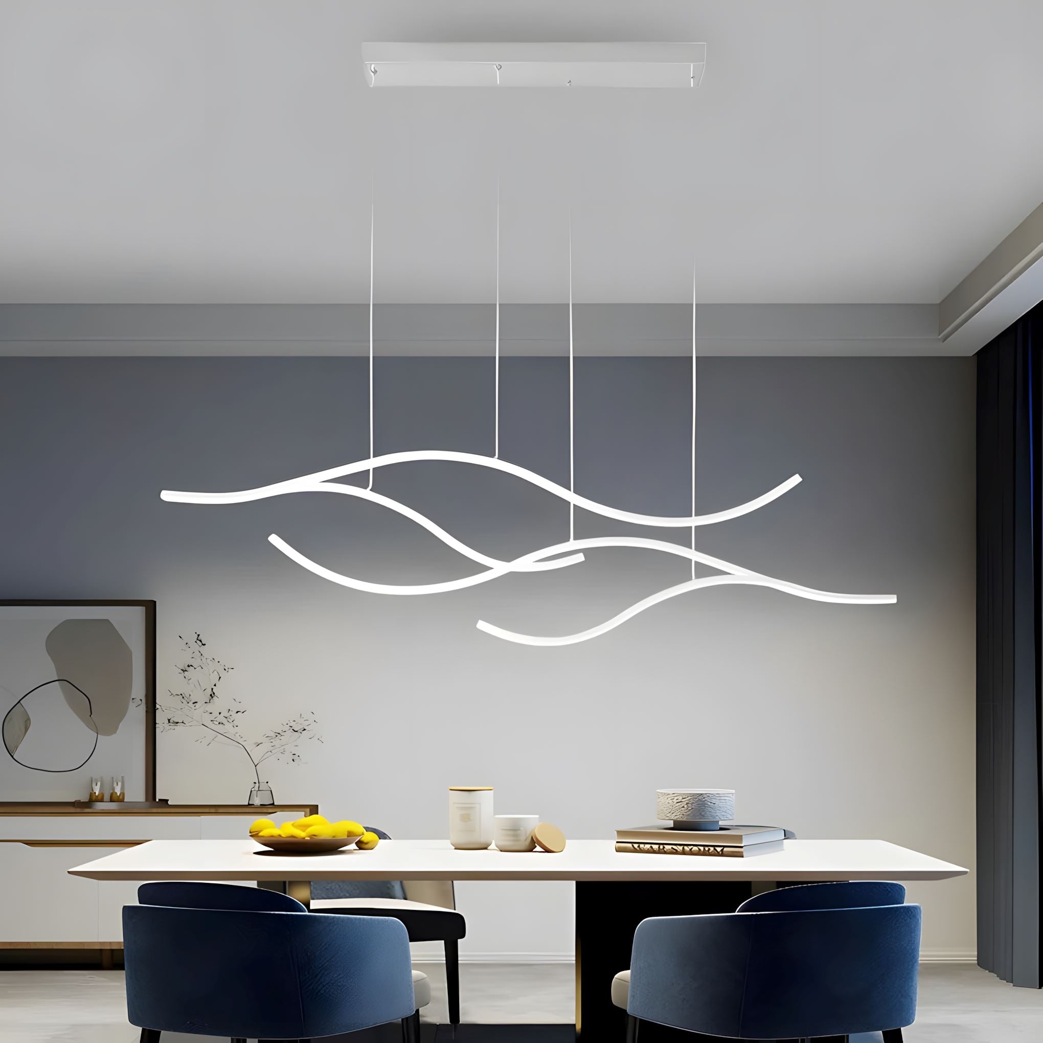 Artistic Hanging Chandelier in Postmodern Style