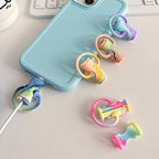 2 in 1 silicone data cable protection