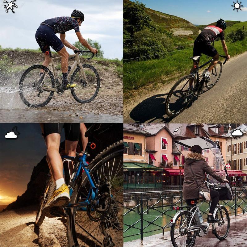Ultra-intelligent rear light for bicycle