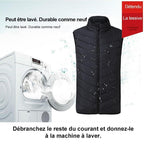 Men's heated vest insulated