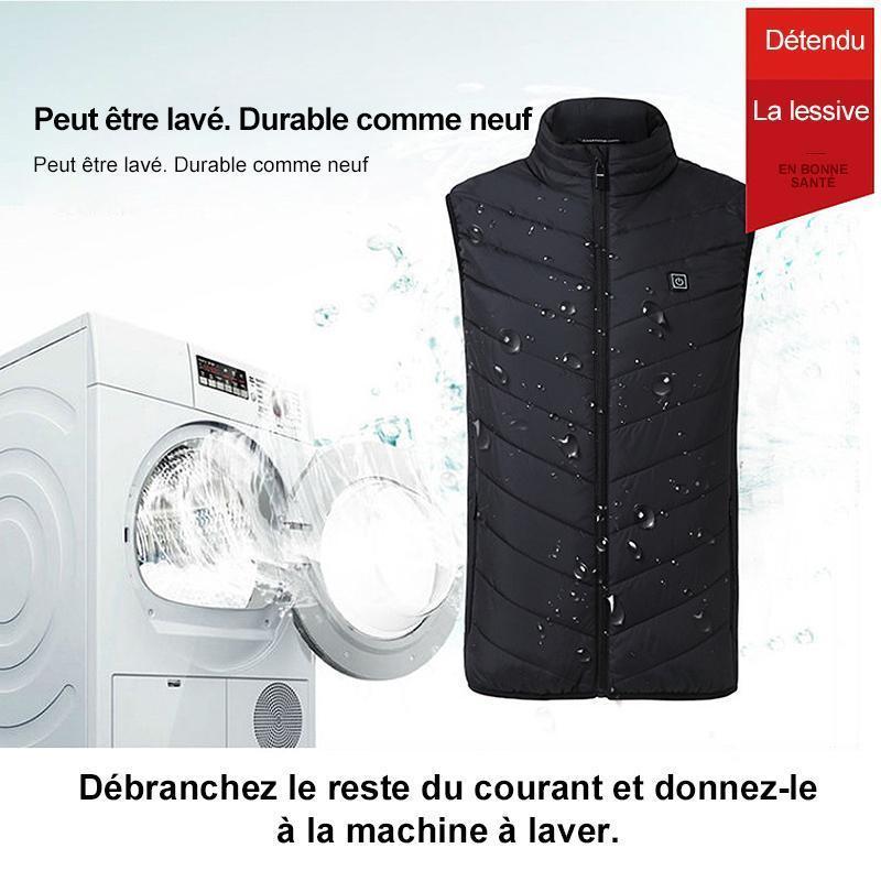 Men's heated vest insulated