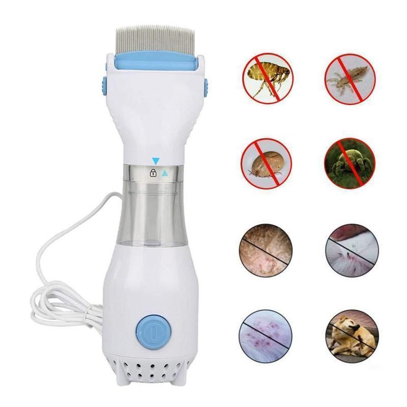 Electric comb for lice control