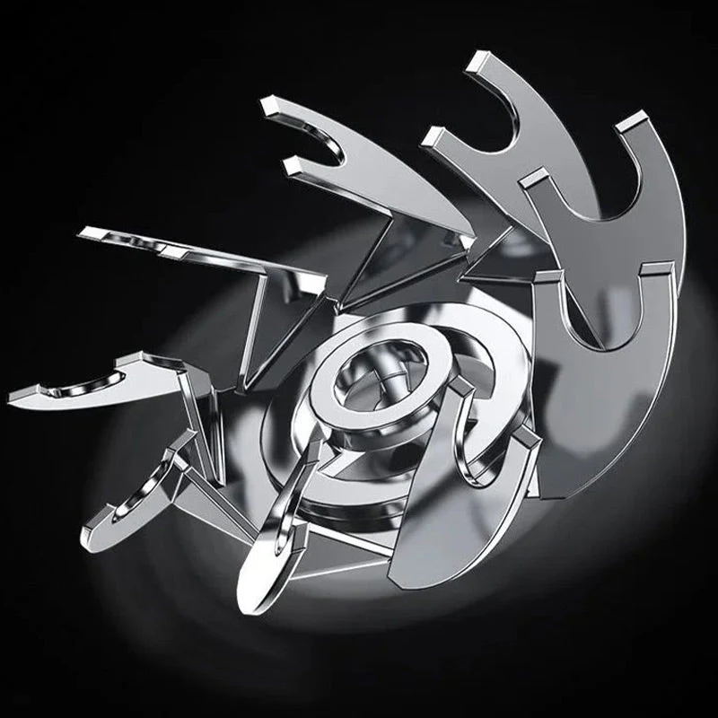 Transparent Mini Dual-Head Electric Shaver