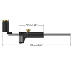 Woodworking Linear Arc Twin Purpose Scriber