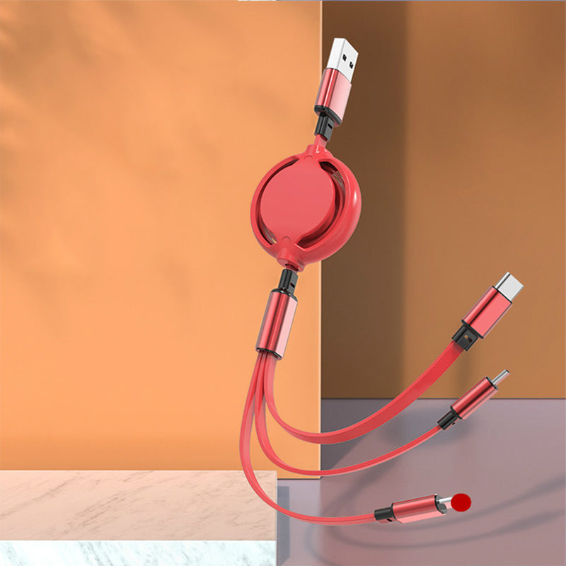 3 in 1 mobile charging cable