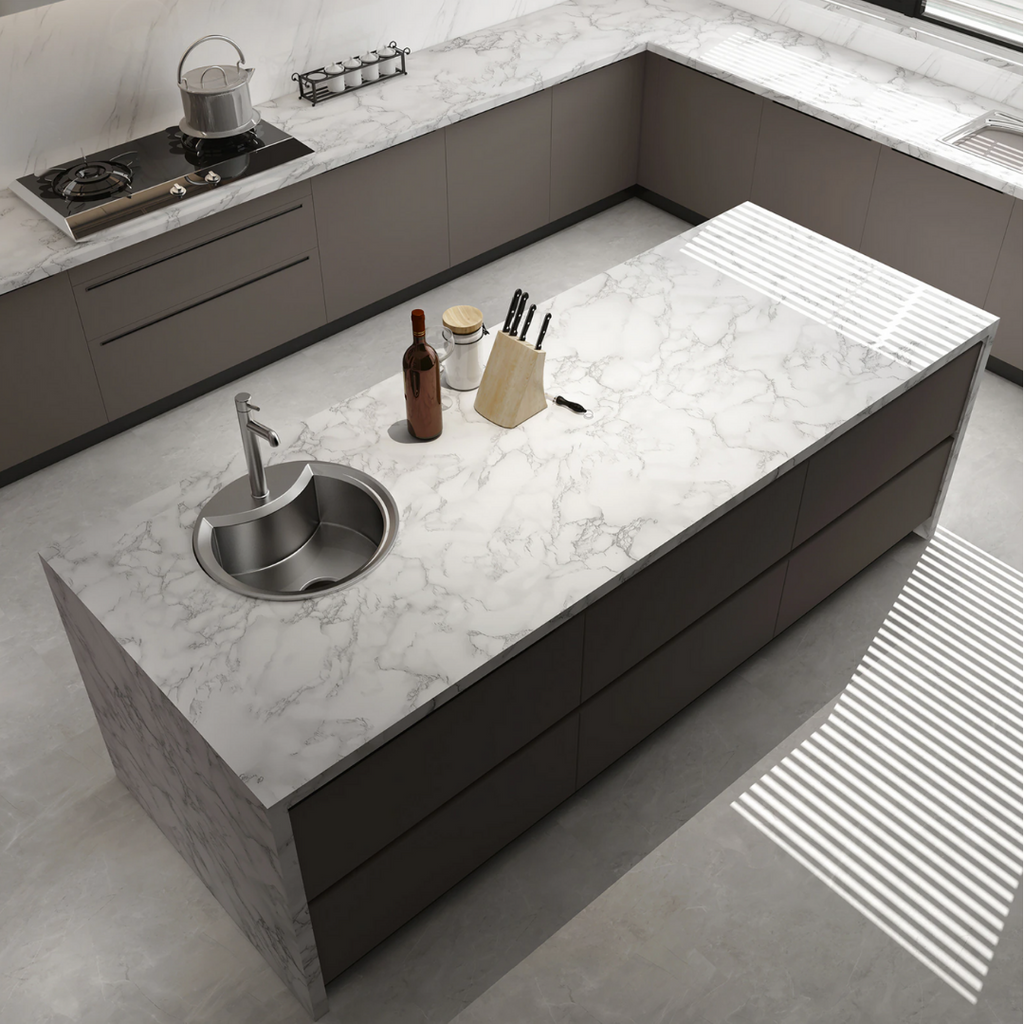 Eindhoven MarbleLook | Beautiful decoration for any surface! Waterproof & Oilproof