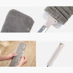 Dust broom with long handle