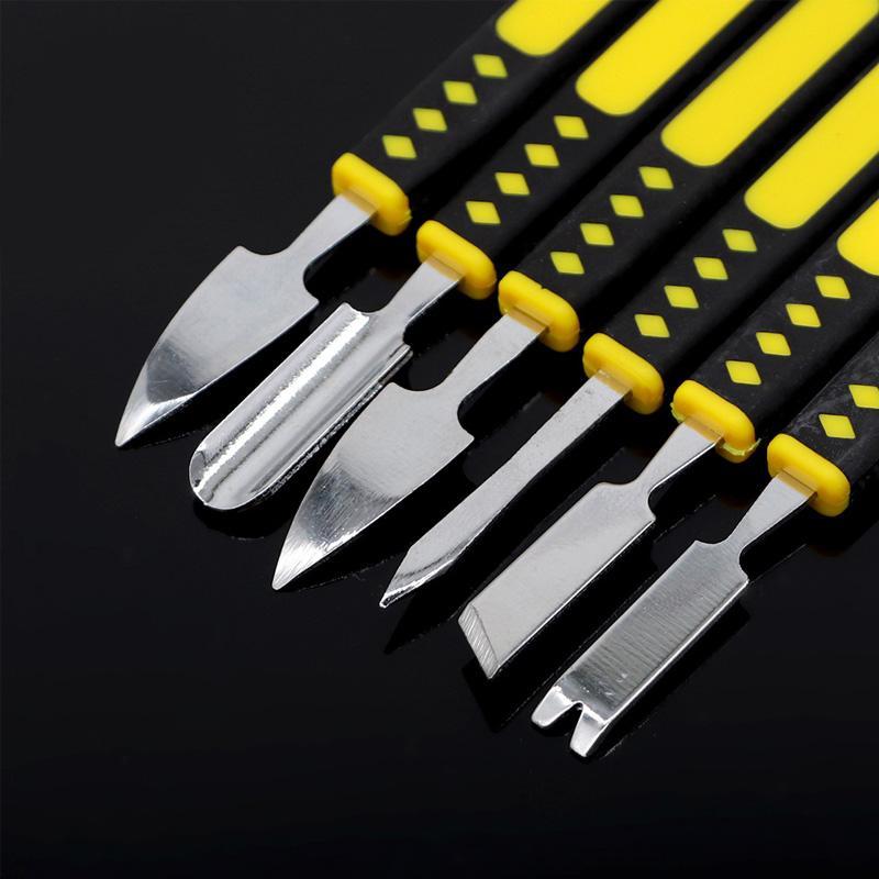 Metal pry bar 6-piece set