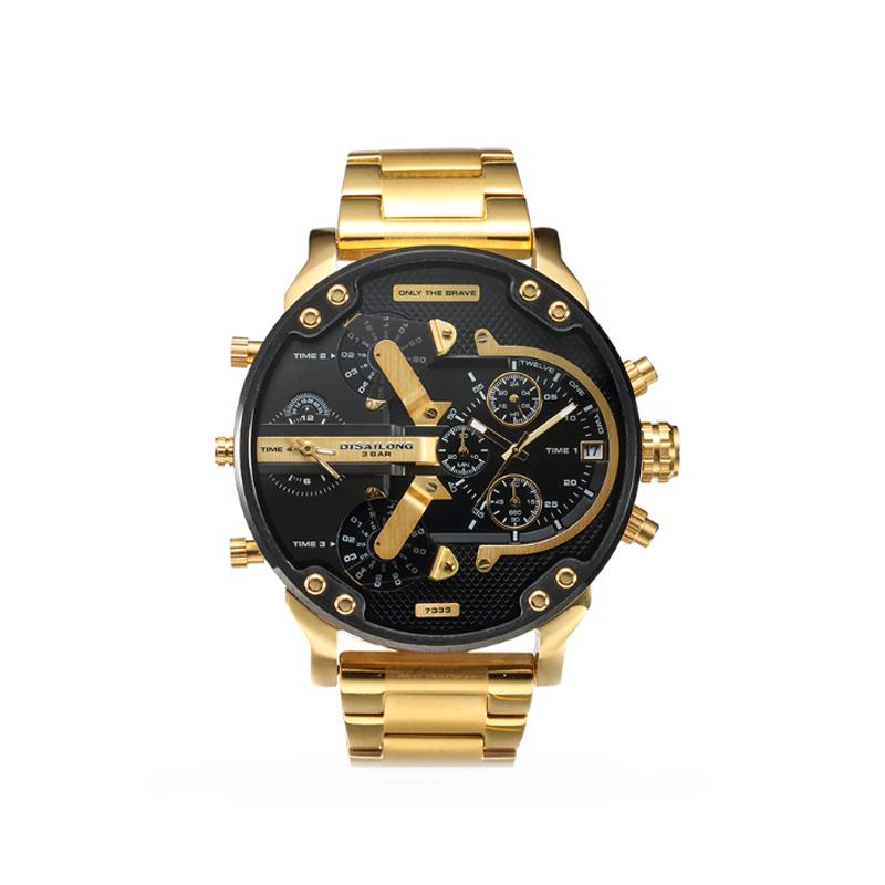 Stainless Steel Chronograph Quartz Watch