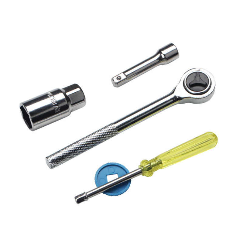 Socket tool set for bicycle or car repair