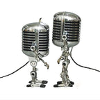 Retro Microphone Robot