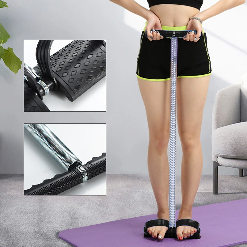 Spring pedal tension tool home fitness equipment
