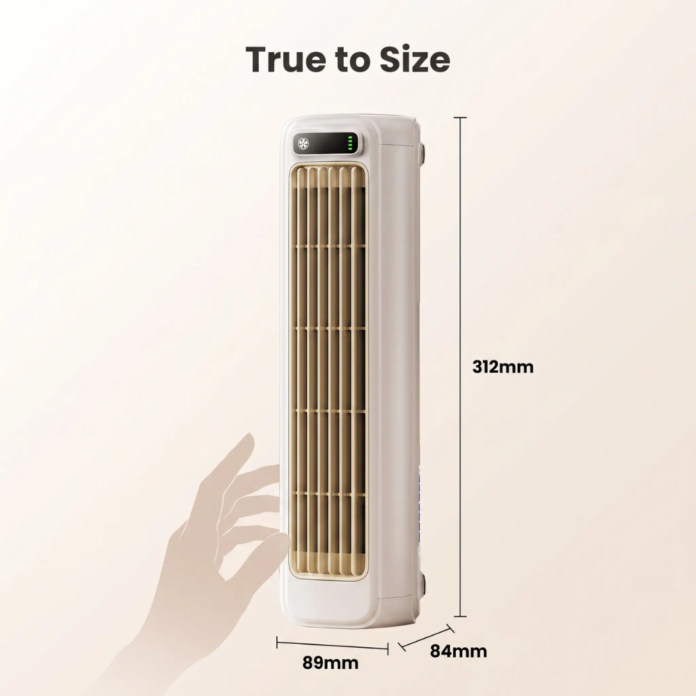 Wall-mounted cooling fan for kitchen use
