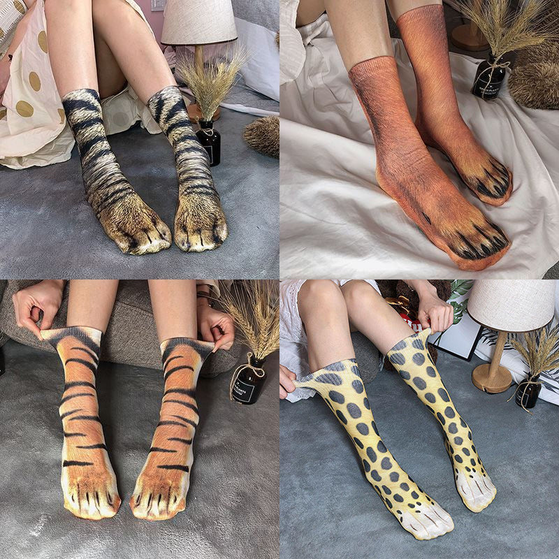 3D Print Novelty Paw Socks