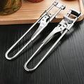 Adjustable multifunctional can opener made of stainless steel