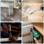 Automatic center hinges for wooden doors