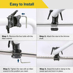 Ergonomic Weed Killer Handle Extension Brush Cutter Trimmer Handle