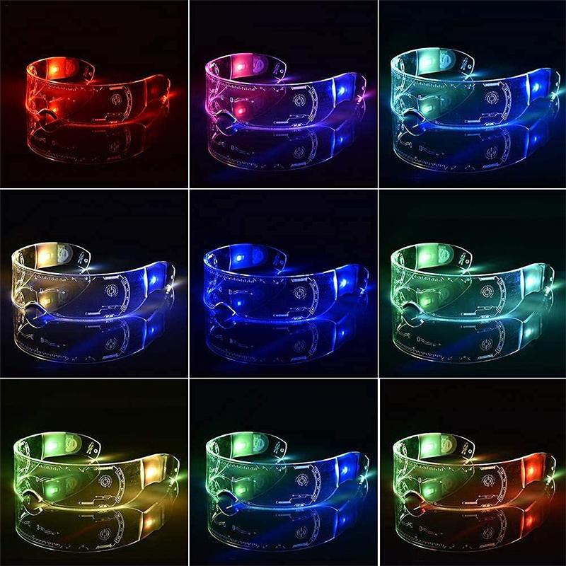 Colorful bright glasses