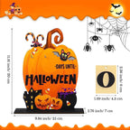 Wood Halloween Advent Calendar