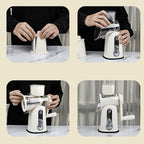 5 in 1 Vegetable Cutter Slicer, Rotary Cheese Grater
