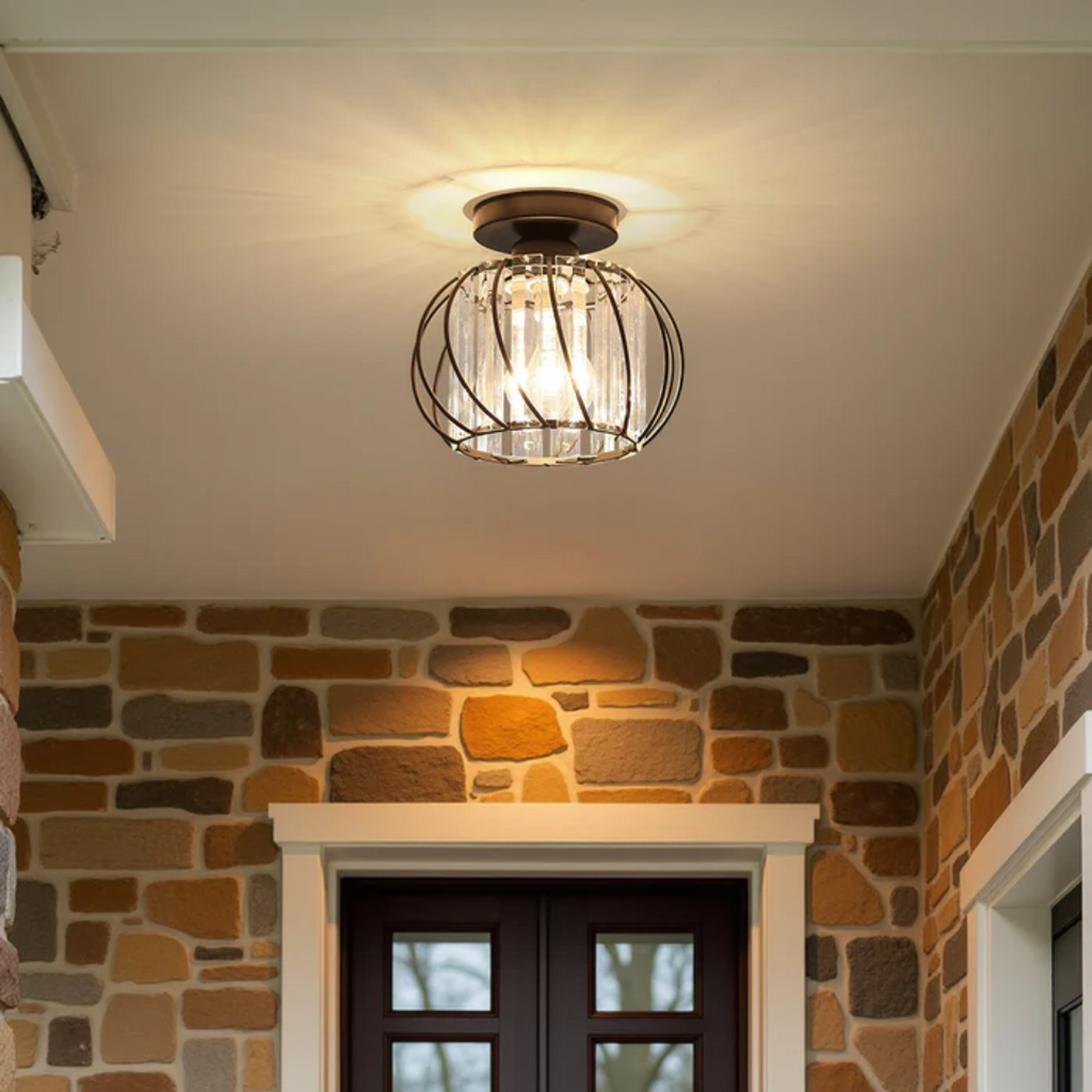 Modern Glass Ceiling Lamp