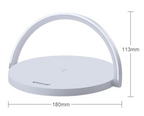 Bowlight Design™ - Stylish 3-in-1 Night Light with Qi Charger
