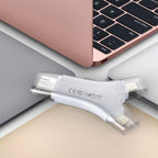 4-in-1 Portable Memory Card Reader For Phones
