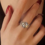 Magnetic Moissanite Lymphatic Drainage Ring