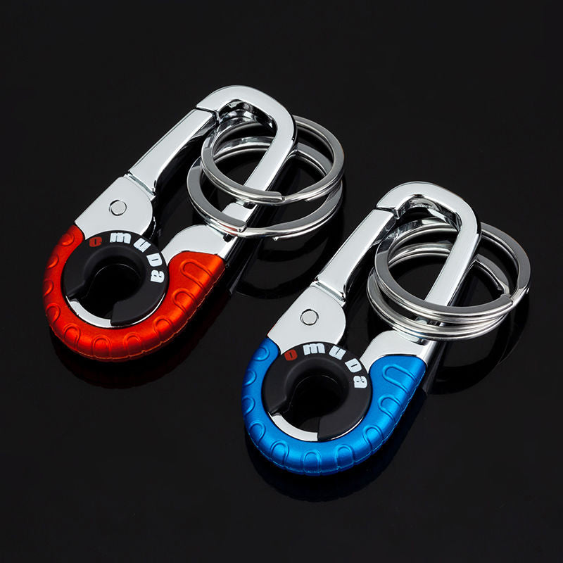 Creative keychain made of stainless steel