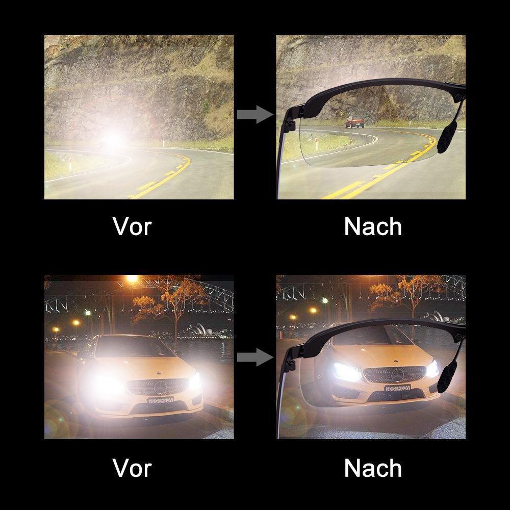 Klugeule Automatic Color Change Polarized Glasses