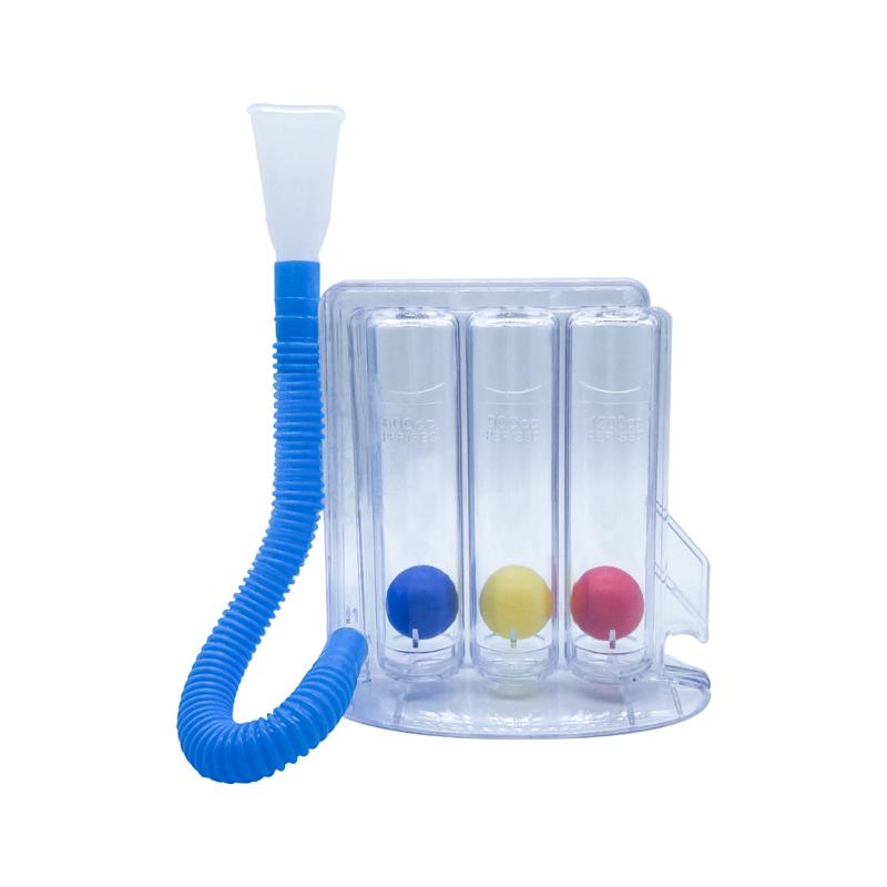 Lung function breathing trainer