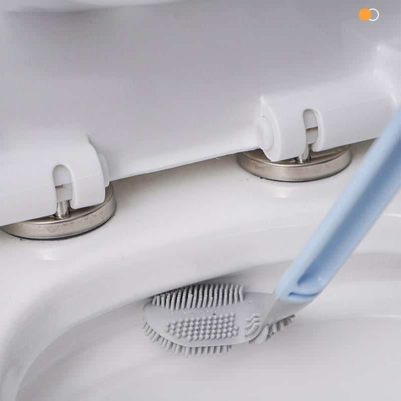 Toilet brush with holder